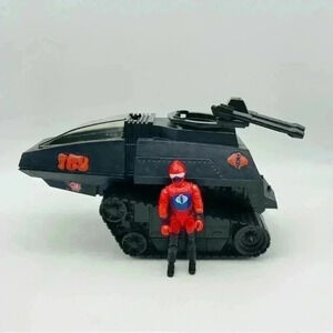 Vintage Hasbro 1983 G.I. Joe Cobra H.I.S.S. Tank and Driver Figure